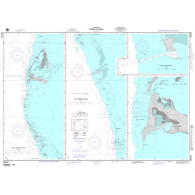 NGA - 26324 - Bimini Islands - Panels: A. North Bimini Islands - Plan: Alicetown - B. South Bimini Islands - Plan: Ocean Cay Ter