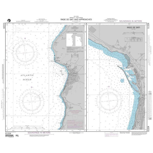 NGA - 51224 - Rade de Safi andapproachees - Plan: Rade de Safi