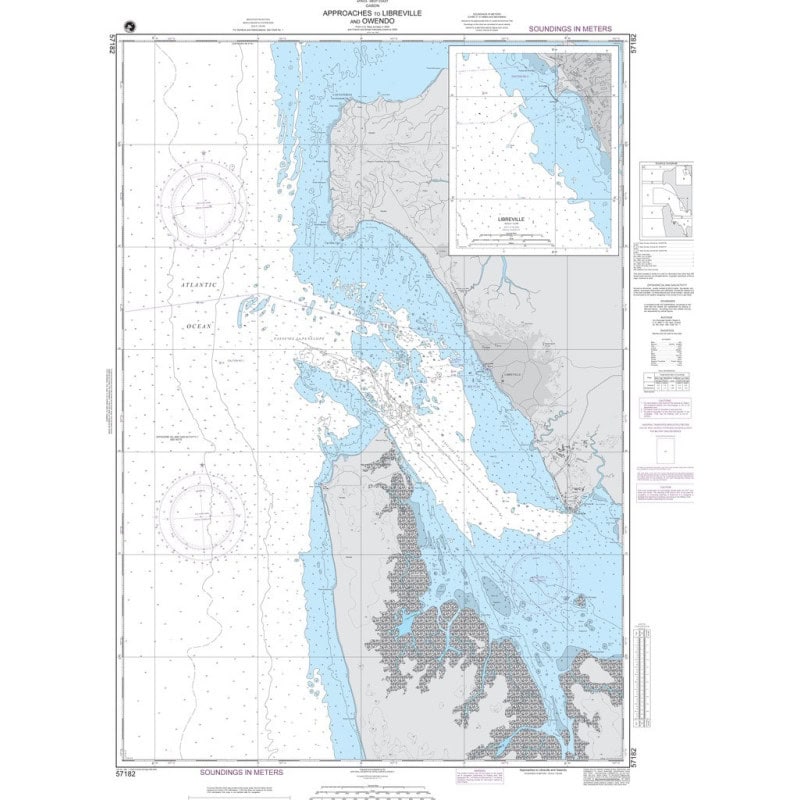 NGA - 57182 - Approachees to Libreville and Owendo - Plan: Libreville