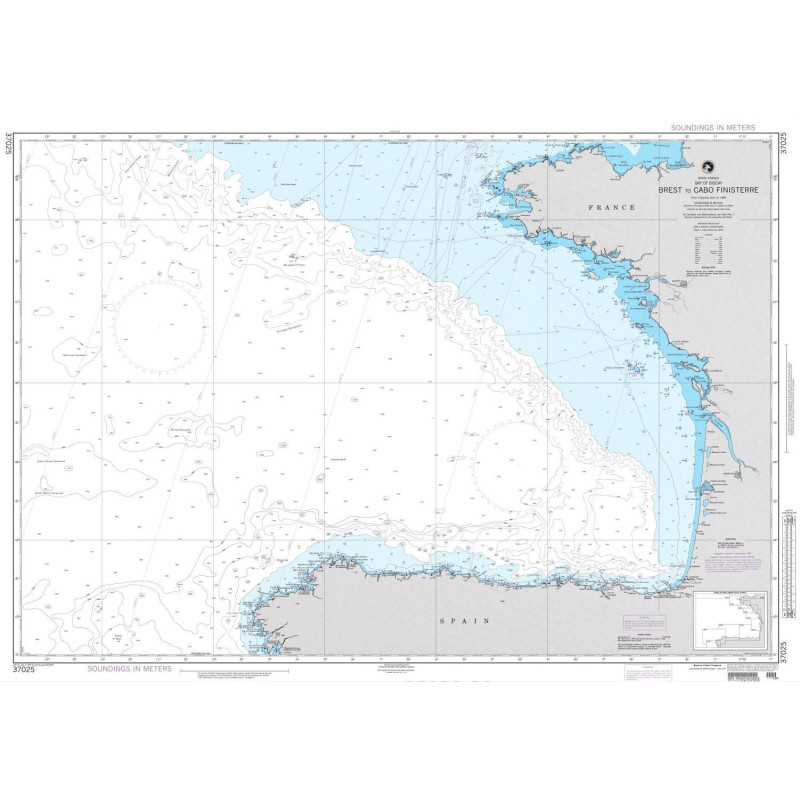 NGA - 37025 - Plotting Chart 37025