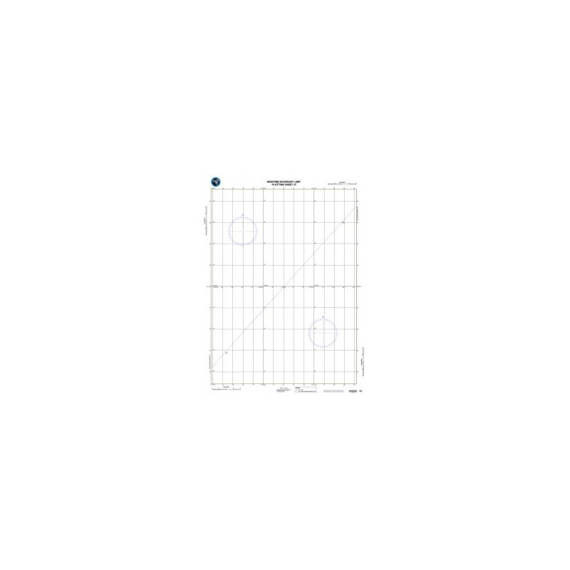 NGA - 27 - Maritime Boundary Limit Plotting Sheet 27