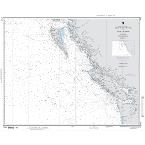 NGA - 17003 - Strait of Juan de Fuca to Dixon Entrance NGA - 17003 - Strait of Juan de Fuca to Dixon Entrance