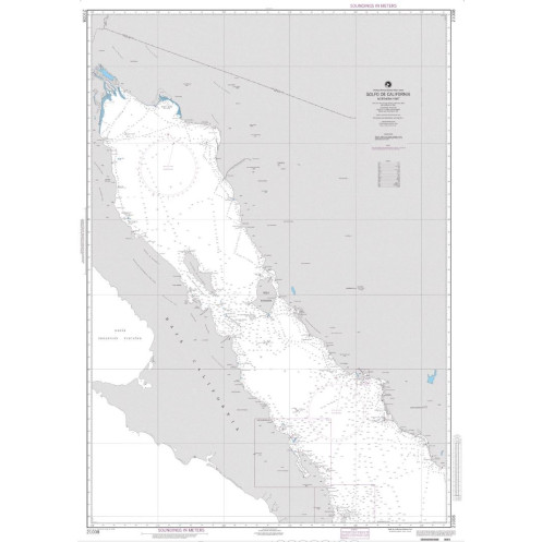 NGA - 21008 - Golfo de California-Northern Part (Mexico-West Coast)