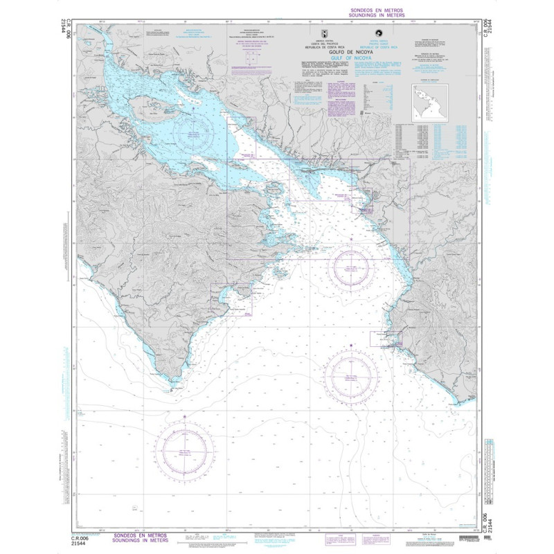 NGA - 21544 - C.R. 006, Gulf of Nicoya