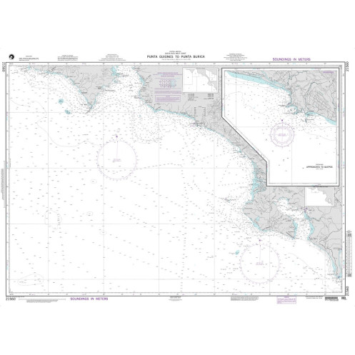 NGA - 21560 - Punta Guiones to Punta Burica - Plan:approachees to Quepos