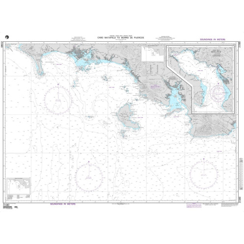 NGA - 21580 - Cabo Metapalo to Morro de Puercos (OMEGA) - Inset: Golfo Dulce 1