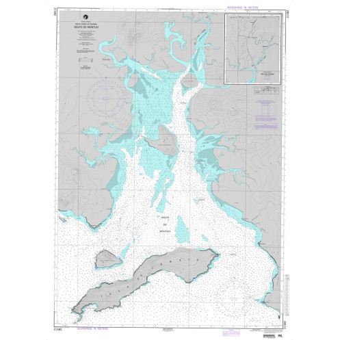 NGA - 21582 - Golfo de Montijo - Continuation of Rio San Pedro