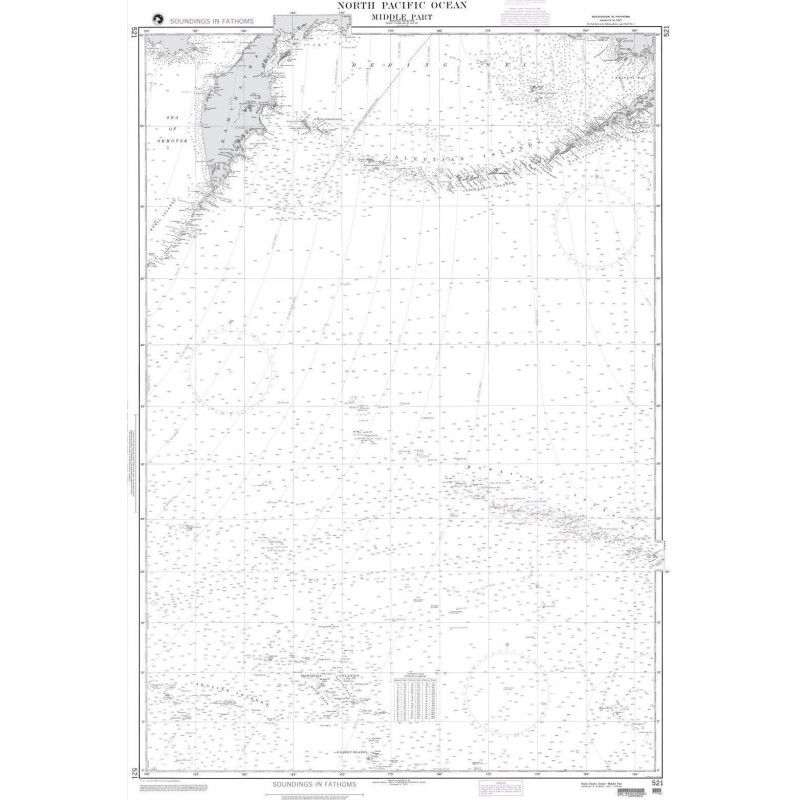 NGA - 521 - North pacific Ocean (Middle part)