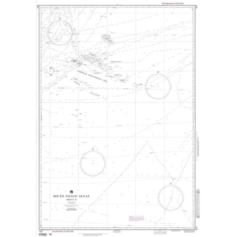NGA - 621 - South pacific Ocean (Sheet II)