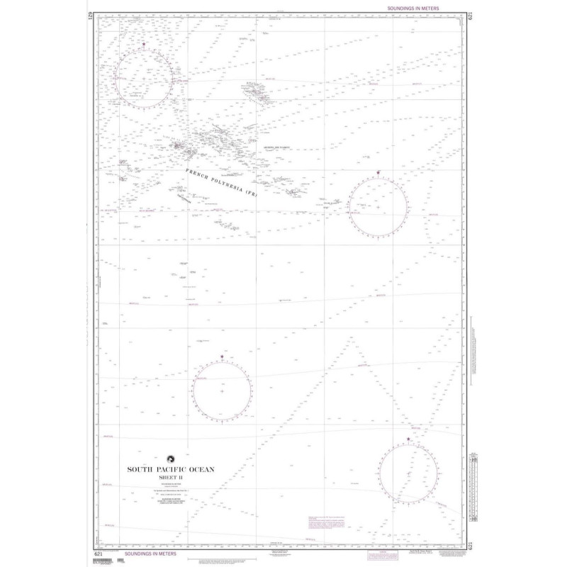 NGA - 621 - South pacific Ocean (Sheet II)