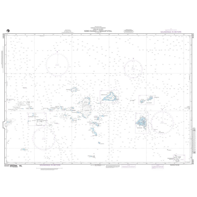 NGA - 81023 - Nomoi Islands to Faraulep Atoll (Caroline Islands) (OMEGA)