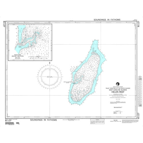 NGA - 81127 - Helen Reef ('est Caroline Islands)