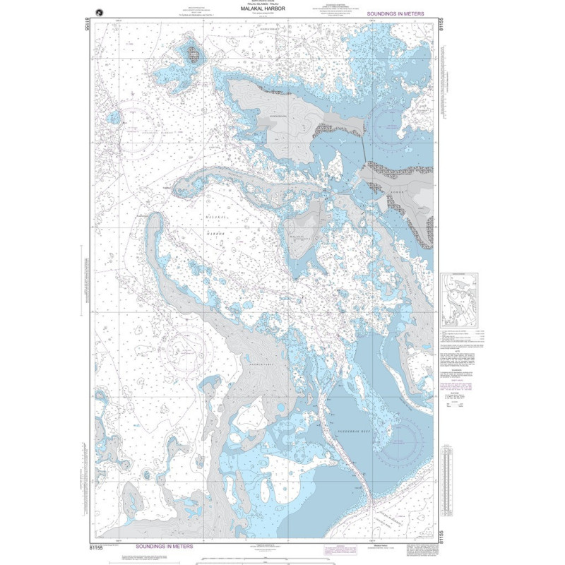 NGA - 81155 - Malakal Harbor (Palau Islands)