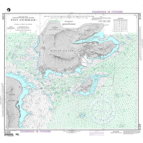 NGA - 81329 - Eten Anchorage (Caroline Islands-Truk Islands)