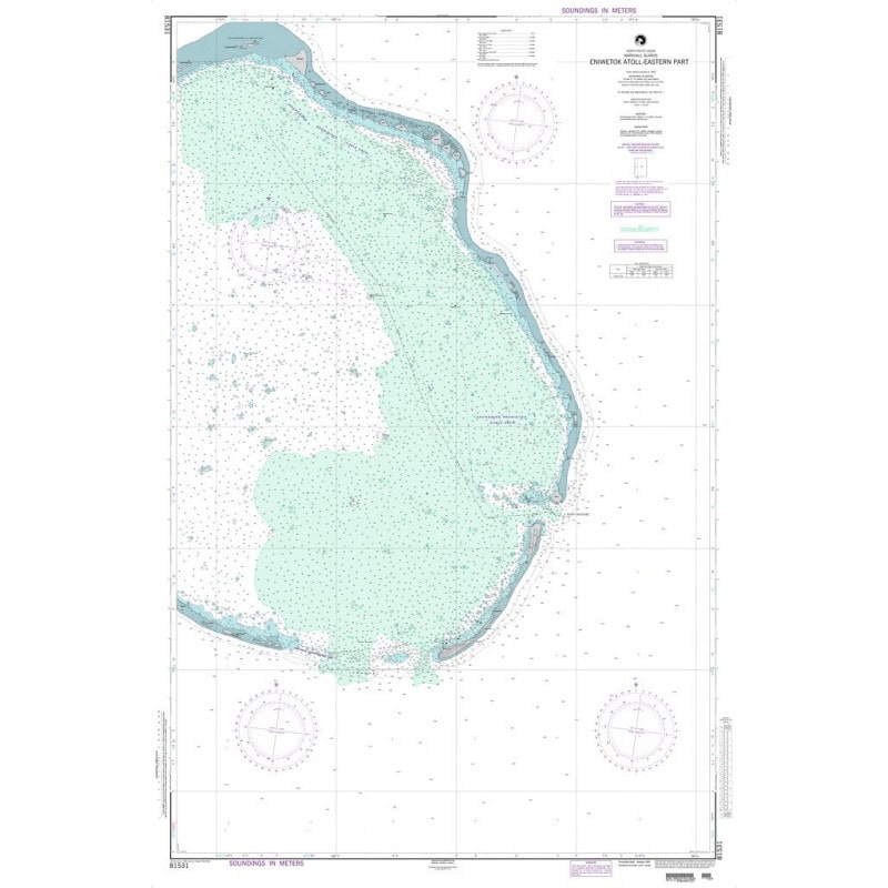 NGA - 81531 - Eniwetok Atoll-Eastern Part