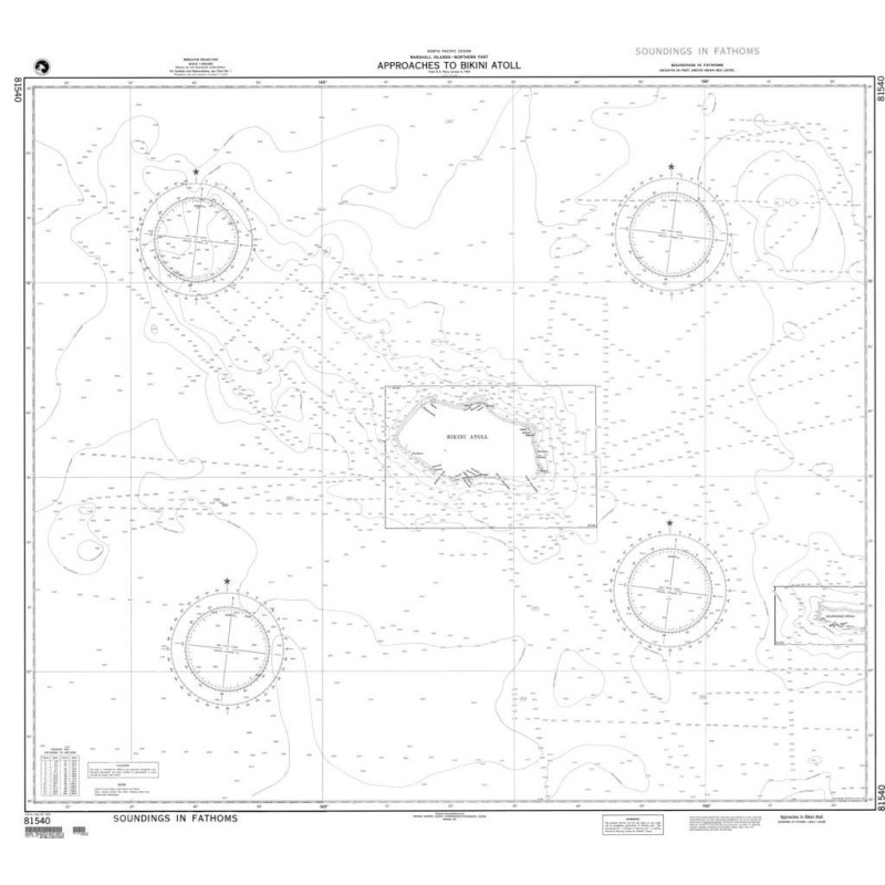 NGA - 81540 - Approachees to Bikini Atoll