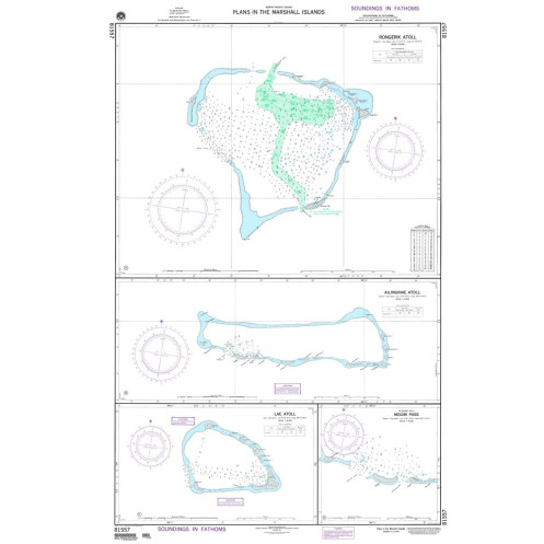 NGA - 81557 - Plans in the Marshall Islands A. Rongerik Atoll NGA - 81557 - Plans in the Marshall Islands A. Rongerik Atoll