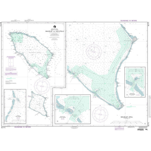 NGA - 81771 - Maloelap and Aur Atolls (Marshall Islands) NGA - 81771 - Maloelap and Aur Atolls (Marshall Islands)