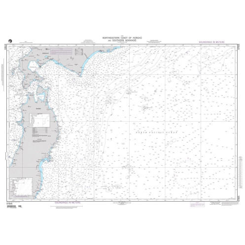 NGA - 97005 - Northeastern Coast of Honshu and Southern Hokkaido