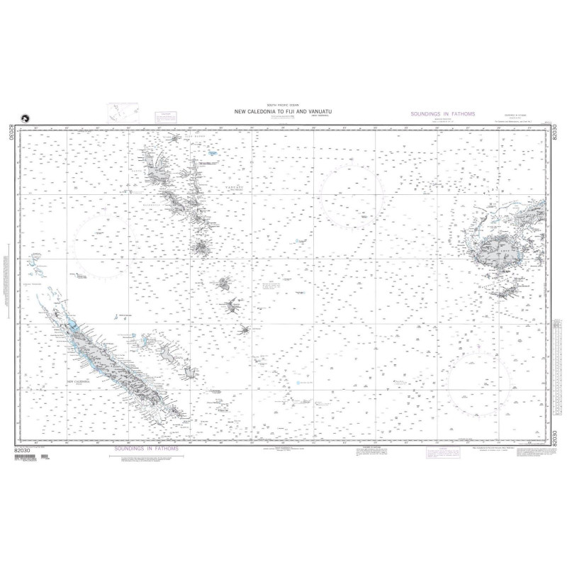 NGA - 82030 - New Caledonia to Fiji and Vanuiatu