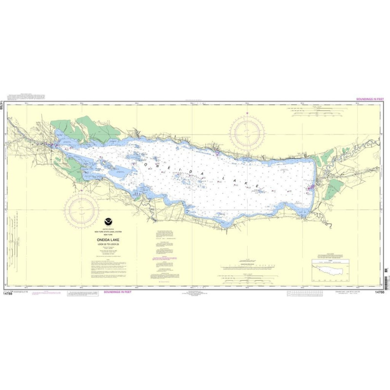 NOAA - 14788 - Oneida Lake - Lock 22 to Lock 23