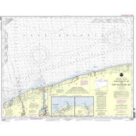 NOAA - 14806 - Thirtymile Point, N.Y., to Port Dalhousie, Ont. - Olcott - Wilson Harbor