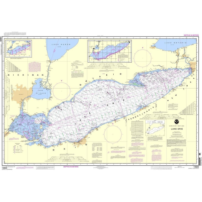 NOAA - 14820 - Lake Erie (Metric)