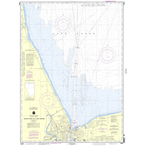 NOAA - 14865 - South end of Lake Huron