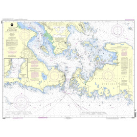 NOAA - 14882 - St. Marys River - De Tour Passage to Munuscong Lake - De Tour Passage