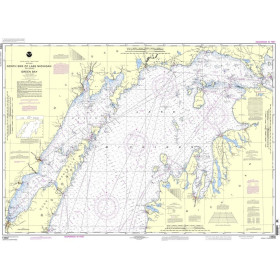 NOAA - 14902 - North end of Lake Michigan, including Green Bay