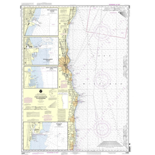 NOAA - 14904 - Port Washington to Waukegan - Kenosha Harbor - North Point Marina - Port Washington - Waukegan