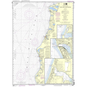 NOAA - 14907 - Stony Lake to Point Betsie - Pentwater Harbor - Arcadia Harbor - Frankfort Harbor