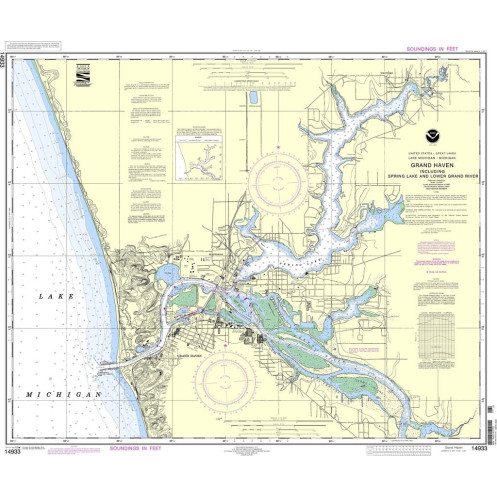 NOAA - 14933 - Grand Haven, including Spring Lake and Lower Grand River
