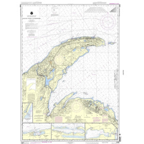 NOAA - 14964 - Big Bay Point to Redridge - Grand Traverse Bay Harbor - Lac La Belle Harbor - Copper Harbor - Eagle Harbor