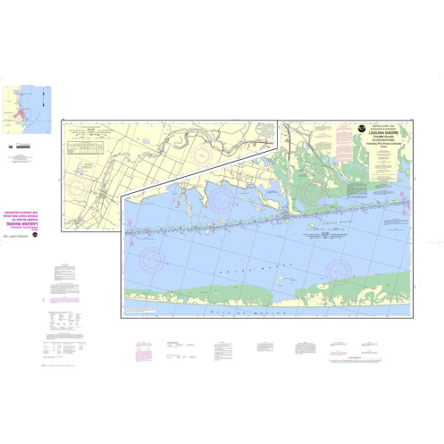NOAA - 11303PF - Intracoastal Waterway - Laguna Madre-Chubby Island to Stover Point, including The Arroyo Colorado