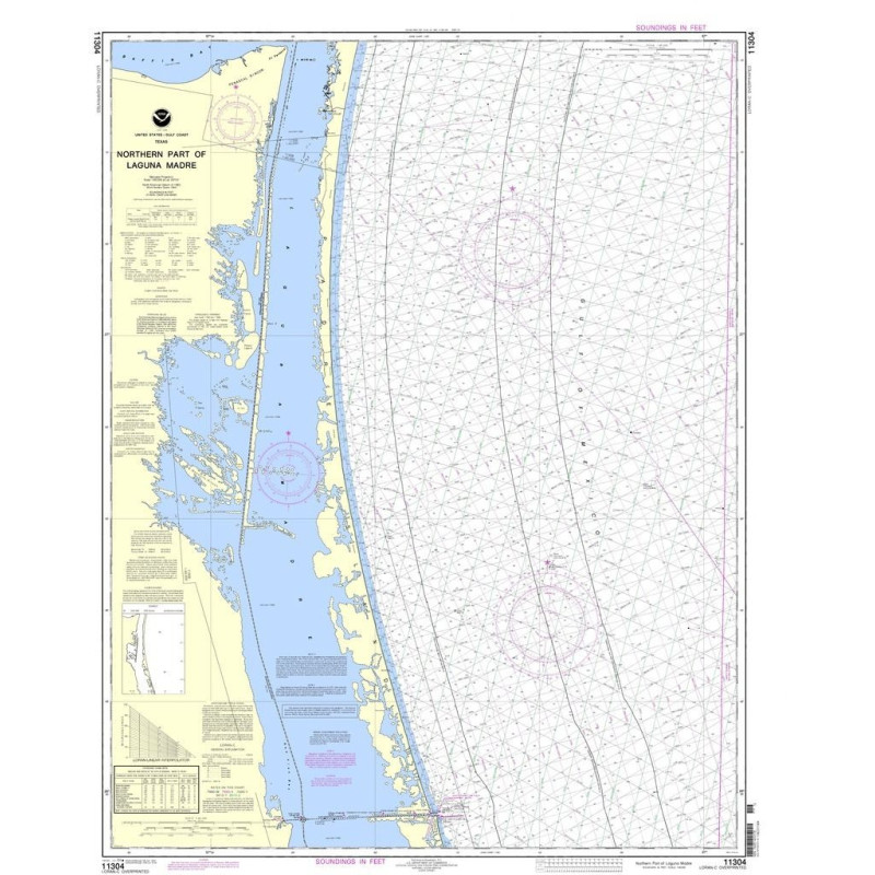 NOAA - 11304 - Northern part of Laguna Madre