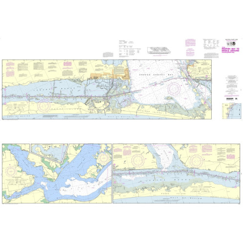 NOAA - 11308PF - Intracoastal Waterway - Redfish Bay to Middle Ground NOAA - 11308PF - Intracoastal Waterway - Redfish Bay to Middle Ground
