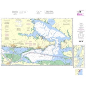 NOAA - 11314PF - Intracoastal Waterway - Carlos Bay to Redfish Bay, including Copano Bay