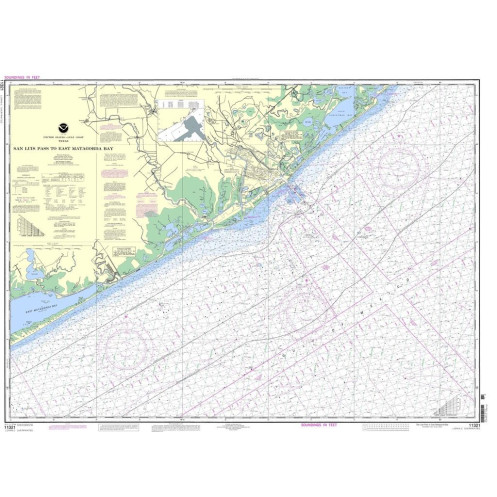 NOAA - 11321 - San Luis Pass to East Matagorda Bay