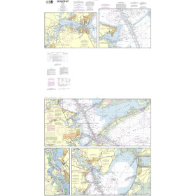 NOAA - 11326SC - FOLIO SMALL-CRAFT CHART Galveston Bay