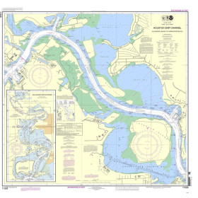 NOAA - 11329 - Houston Ship Channel - Alexander Island to Carpenters Bayou - San Jacinto and Old Rivers