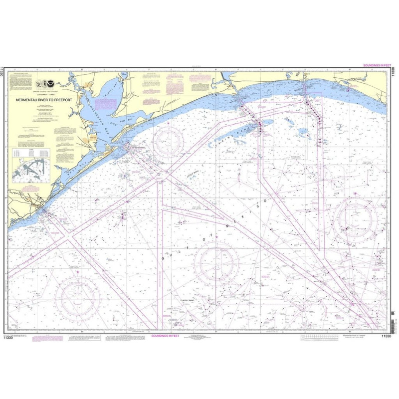 NOAA - 11330 - Mermentau River to Freeport