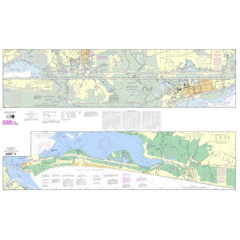 NOAA - 11331SC - Intracoastal Waterway - Ellender to Galveston Bay