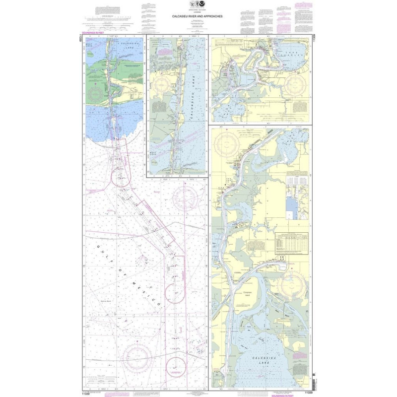 NOAA - 11339 - Calcasieu River and Approaches