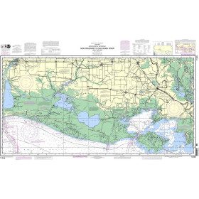 NOAA - 11345 - Intracoastal Waterway - New Orleans to Calcasieu River West Section