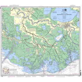 NOAA - 11352 - Intracoastal Waterway - New Orleans to Calcasieu River East Section