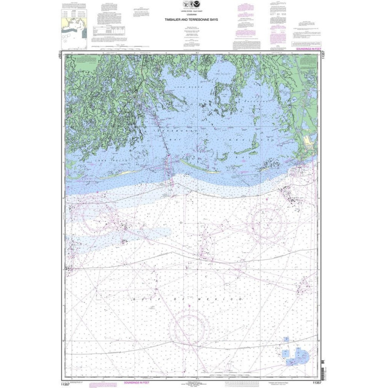 NOAA - 11357 - Timbalier and Terrebonne Bays