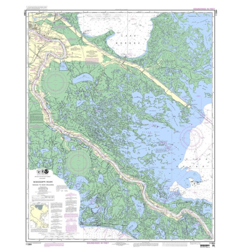 NOAA - 11364 - Mississippi River - Venice to New Orleans NOAA - 11364 - Mississippi River - Venice to New Orleans