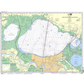 NOAA - 11369 - Lakes Pontchartrain and Maurepas