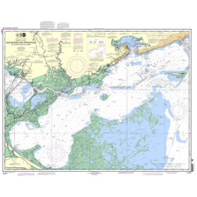 NOAA - 11371 - Lake Borgne and Approaches Cat Island to Point aux Herbes